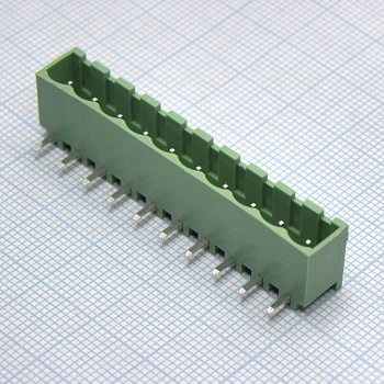 2EDGRC-5.0-10P-14-00A(H) - Разъемный клеммный блок на плату, 10 контактов. Серия 2EDGRC-5.0