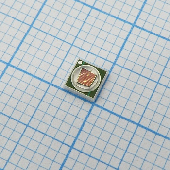 HL-C3535K4R3GA - Светодиод smd 3,45х3,45x2,15мм/красный/623нм/150Лм (750мВт) при 700мА/3Вт/ Ifmax=1000мА/2.4В/130°