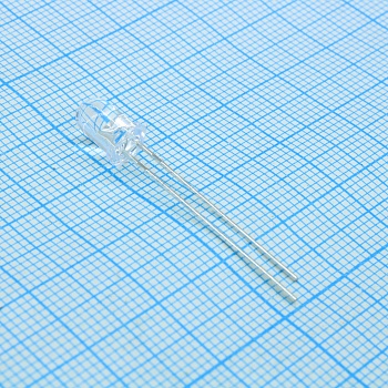 L-53SURCK - Светодиод 5мм/красный/645нм/2700-4200мКд/прозрачный/20°