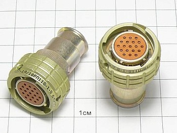 Розетка СНЦ127-19/18РП118-1-В "5"