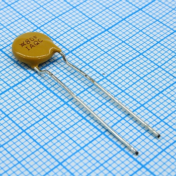 TRF250-180-2 - Самовосстанавливающийся предохранитель PTC 0.18A(hold) 0.65A(trip) 250VAC 100VDC 0.9W 2s 0.8Ohm Radial 9 X 3.8mm Bag