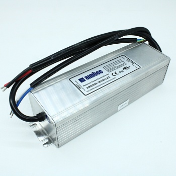 AMER90-36250CAZ - AC-DC led, 90Вт, выход DC 24...36В, Iстаб=2500мА, стаб. тока/стаб.напр., IP68, вход AC 90...305В, DC 120...430В, PFC,  КПД 85%, изоляция 3750В AC, в корпусе, -55...+85°С