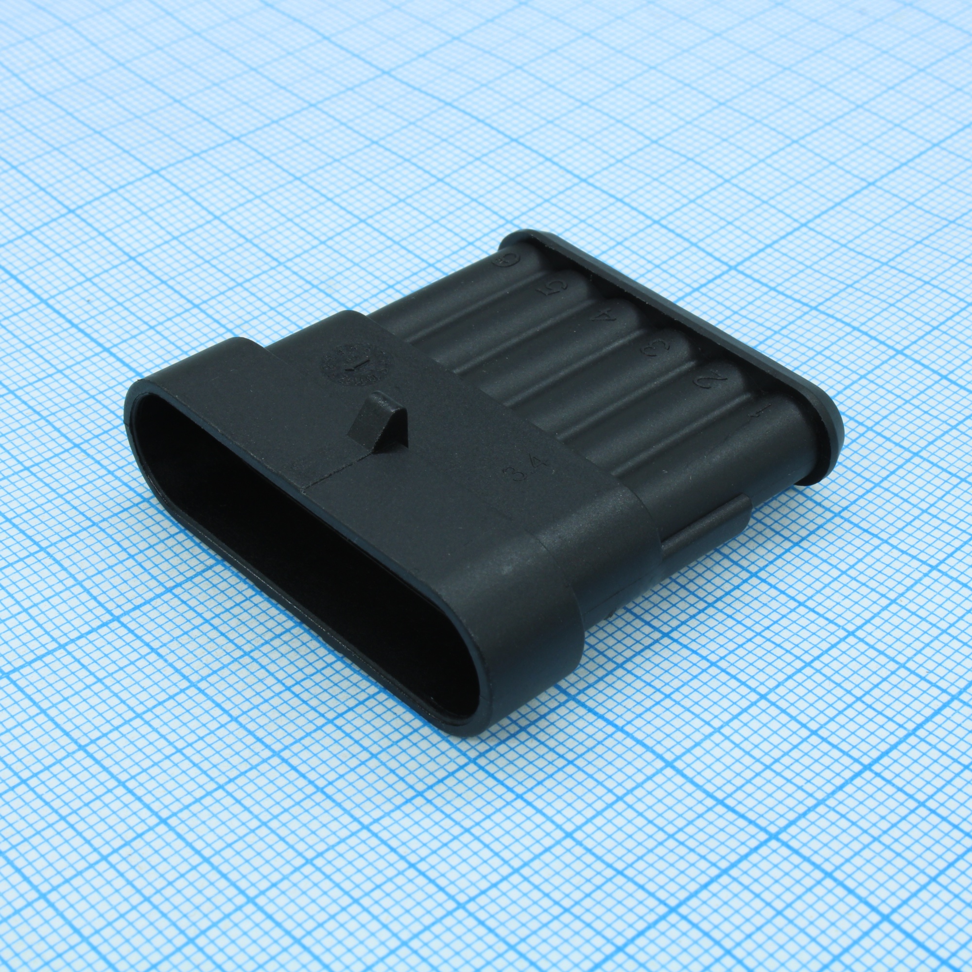 CKK7061-1.5-11 - Корпус разъема, серия 1.5, вилка, 6 контактов, шаг-6 мм Operating Voltage 24V