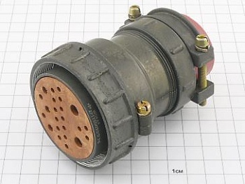 Розетка 2РТТ55КПН23Г31В "5"