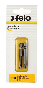 Бита крестовая Industrial PH 2х50 (блист.2шт) 03202536