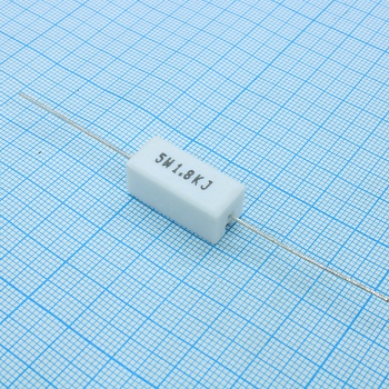 SQP5WJ1K8B - Резистор цементный аксиальный 1.8кОм ±5% 5Вт