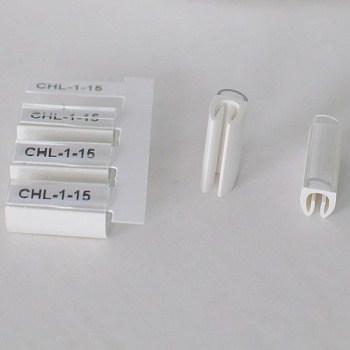 Держатель маркера CHL-1-15 - Контейнер для маркера, защелкивающийся на кабеле, длина 15 мм, диаметр провода 2,1 - 3,2 мм, в упаковке 1000 держателей для установки маркера HIC