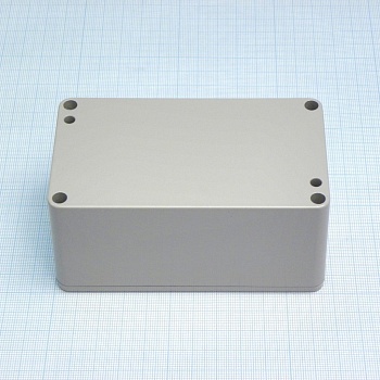 G111MF - Герметичный алюминиевый корпус с фланцами, IP65, некрашеный