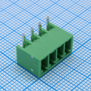 15EGTRC-3.5-04P-14-00 - Разъемный клеммный блок на плату, 4 контакта. Серия 15EGTRC-3.5