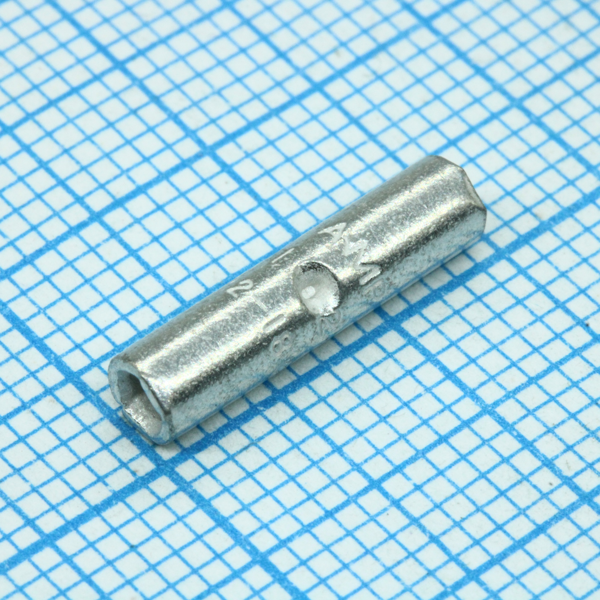 31818 - Клемма соединительная 16-22AWG длина 14.68мм диаметр 3.58мм цилиндр