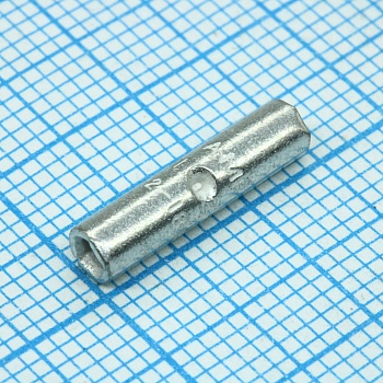 31818 - Клемма соединительная 16-22AWG длина 14.68мм диаметр 3.58мм цилиндр