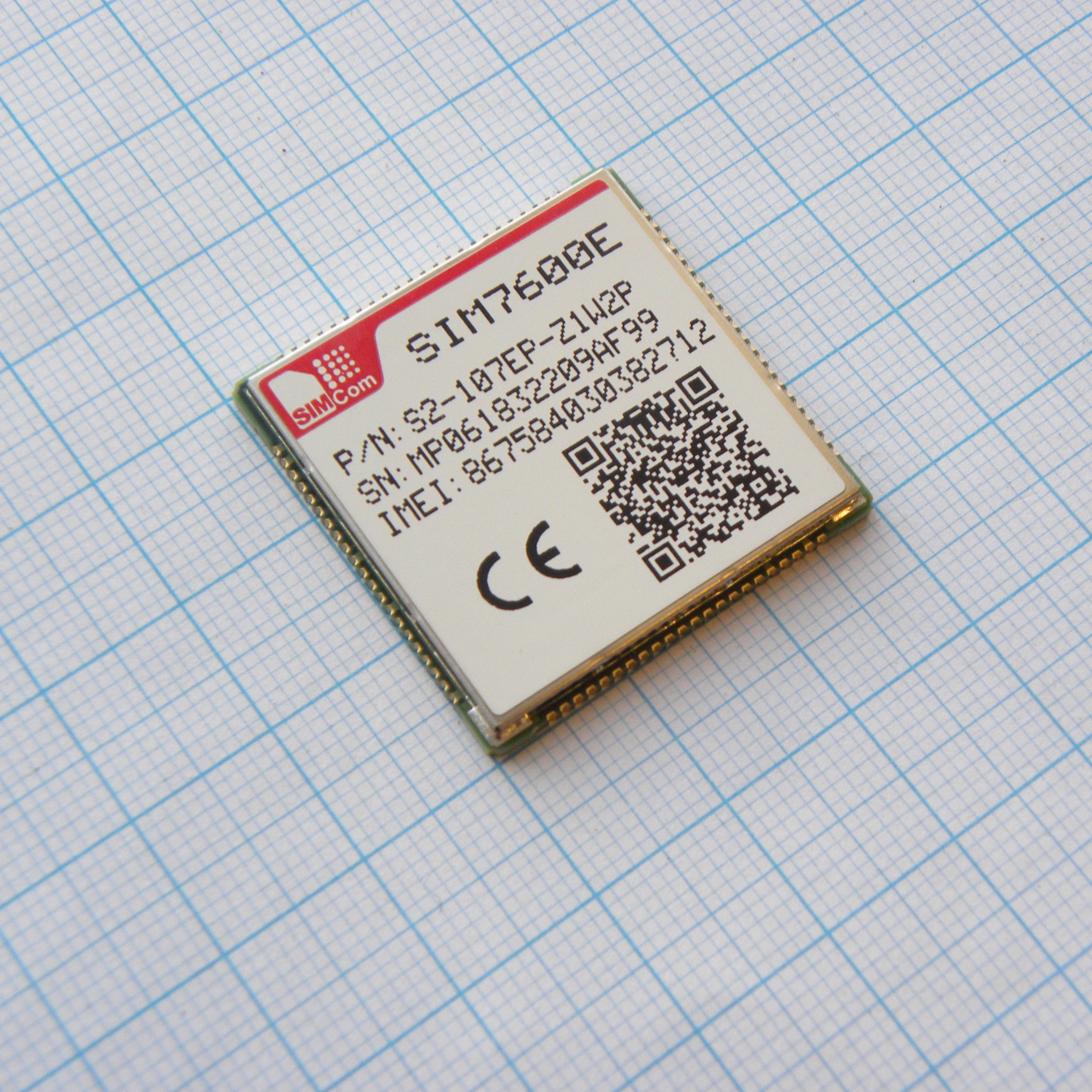 SIM7600E - LTE модуль