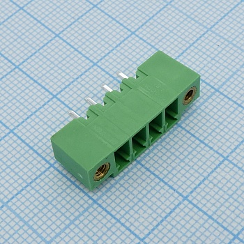 15EDGVM-3.81-04P-14-00A(H) - Разъемный клеммный блок на плату, 4 контакта. Серия 15EDGVM-3.81