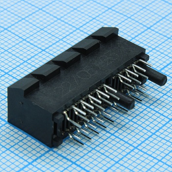 877159002 - Разъем карты PCI Express 36 контакта шаг 2мм монтаж в отверстие лоток