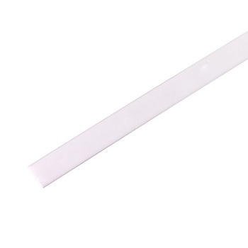 Трубка термоусадочная ТУТ нг 9,0/4,5 белая - 1м, не поддерживает горение