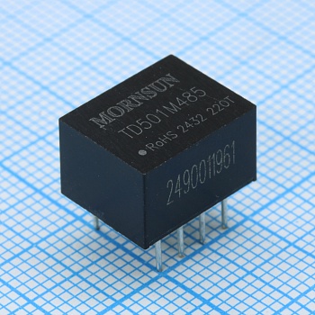 TD501M485 - Приемопередатчик шины RS-485 изолированный THT