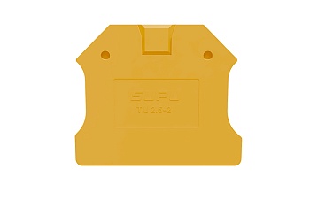 Торцевая крышка TU2.5-2-OG-EA - Торцевая крышка для клемм TU2,5-2…, цвет: оранжевый