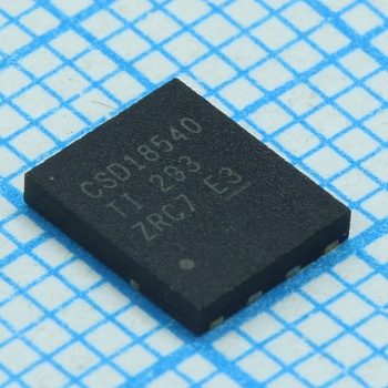 CSD18540Q5B - Транзистор полевой MOSFET N-канальный Si 60В 100А 8-Pin VSON-CLIP EP лента на катушке