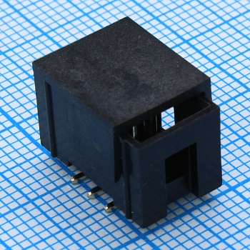 DS1013-06MSISA-B - IDC разъем, вилка на плату, SMD монтаж 6pin(2x3), шаг 2.54