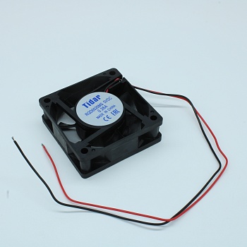 RQD 6020MS 5VDC - Вентилятор 5В 60x60х20мм, 4000 об/мин., 0.41м3/мин, 33дБ, подшипник скольжения, тип вывода - провод