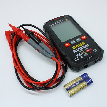 HT125B - Карманный цифровой SMART мультиметр, автомат с True RMS, NCV