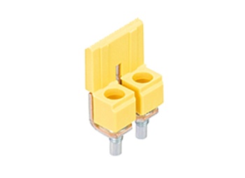 Соед. мостик IVB WK 6 TK-2 - Соединительная перемычка, винтовая, изолированная, 2 полюса, для клемм: WK6 TK