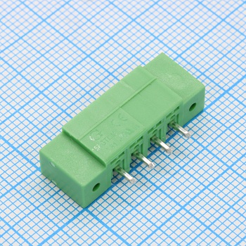 15EGTVM-3.81-04P-14-00 - Разъемный клеммный блок на плату, 4 контакта. Серия 15EGTVM-3.81