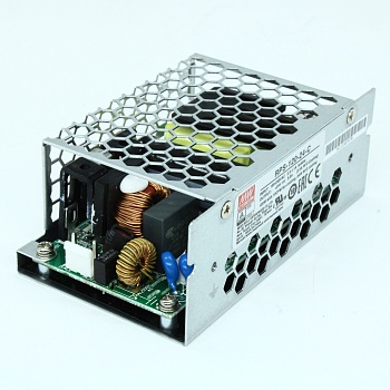 RPS-120-24-C - AC-DC, Med, 120Вт, вход 80…264V AC, 47…63Гц /113…370В DC, выход 24В/5A, изоляция 4000В AC, в кожухе, 103.4х62х40мм, -30…+70°С
