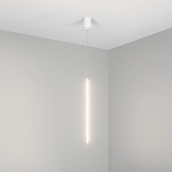 Светильник SP-UMBRA-HANG-V-L600-10W Day4000 (WH, 120 deg, 230V) 036950 - Декоративный подвесной светильник. Мощность 10 Вт, св. поток 410 лм, 40 лм/Вт, дневной 4000 K, CRI>90, угол 120°, напряжение питания 230 В. Белый корпус из алюминия и металла, экран 