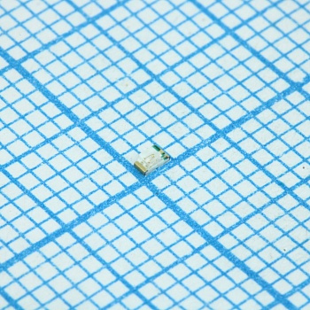 HL-PST-1608U51GC - Светодиод smd 1,6х0,8мм/зеленый/522нм/600-800мкд/2.6-3.3v,  If=10mA/прозрачный/130°