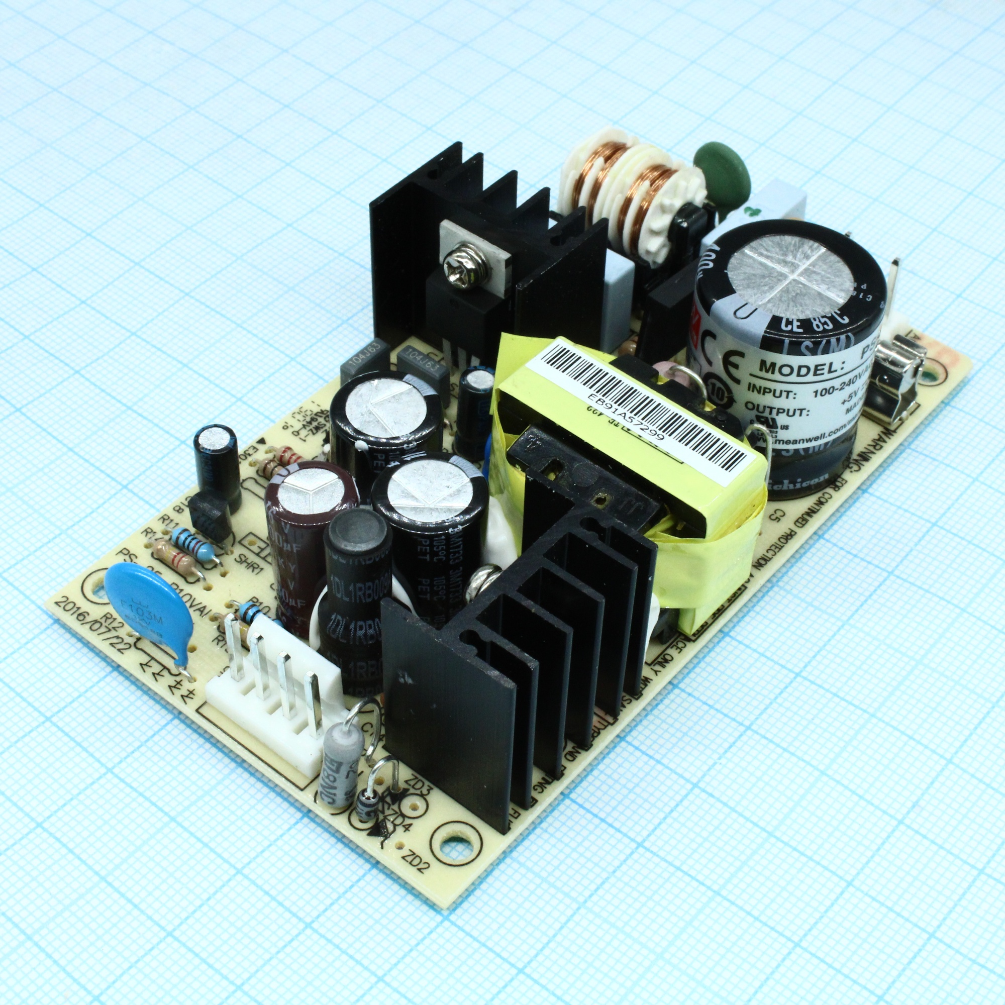 PS-25-5 - Преобразователь AC/DC открытого исполнения. Рекомендуемая замена: EPS-25-5