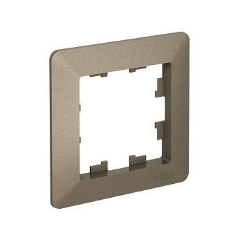 ATLASDESIGN AIR 1-постовая РАМКА, ШАМПАНЬ/дымчатый черный ATN220501