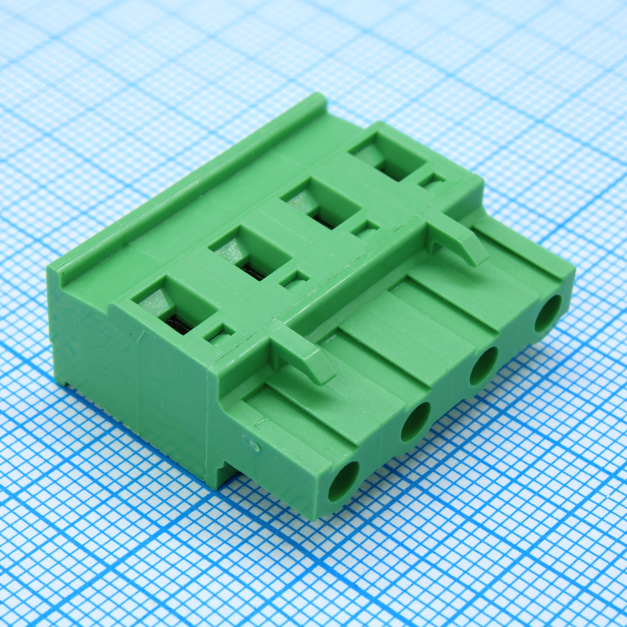 2EDGKA-7.62-04P-14-00A(H) - Разъемный клеммный блок 4 контакта шаг 7.62мм