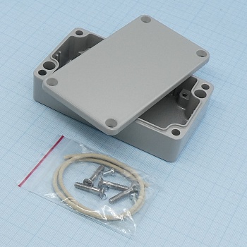 G106G - Герметичный алюминиевый корпус IP65, светло-серый