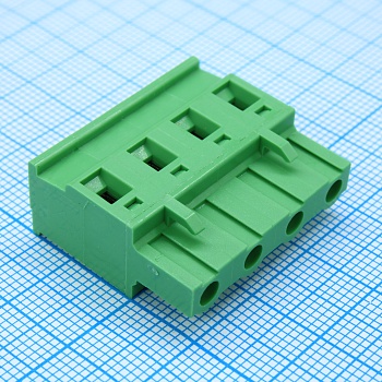 2EDGKA-7.62-04P-14-00A(H) - Разъемный клеммный блок 4 контакта шаг 7.62мм