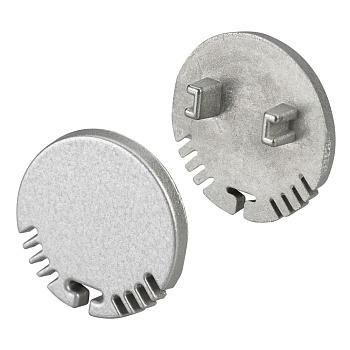 Заглушка ALU для ALU-ROUND глухая 015523 - Алюминиевая заглушка для ALU-Round глухая. Материал - алюминиевый сплав.  Цена указана за 1шт.