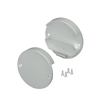 Заглушка SL-ROUND-D40 019291 - Пара заглушек для профиля SL-ROUND-D40. В комплекте 2 заглушки, 4 шурупа. Цена за весь комплект.