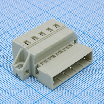 8EDGKRMA-5.0-05P-11-01A(H) - Клеммник штыревой зажимной на кабель
