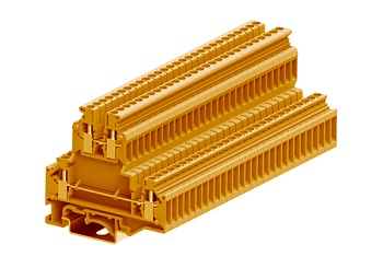 Этажная клемма 305922 - Этажная клемма, UKD4, тип фиксации провода: винтовой, номинальное сечение: 4 мм кв., 32A, 500V, ширина: 6,2 мм, цвет: синий, тип монтажа: DIN 35