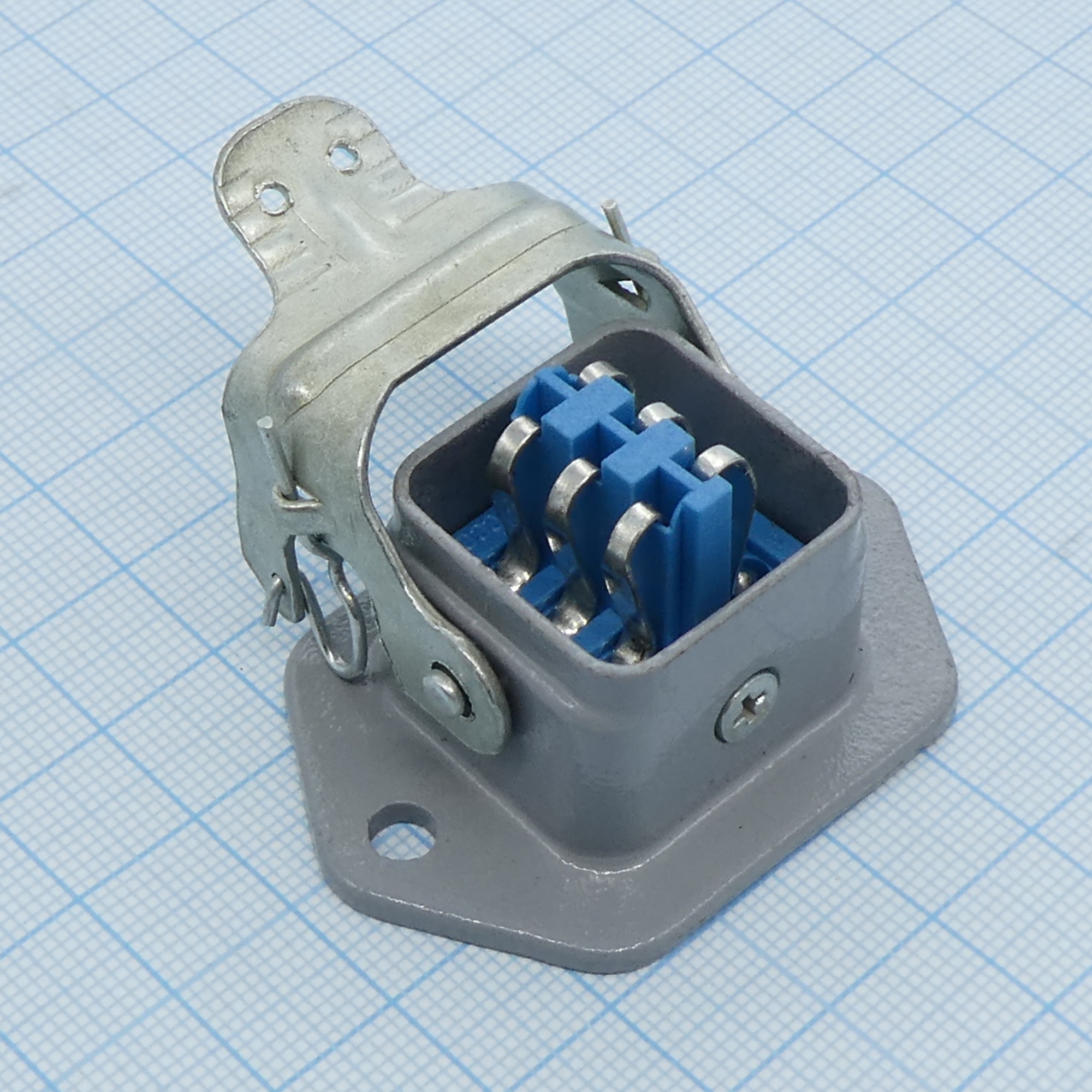 РШАВПБ-6 -  6-ти контактный прямоугольный соединитель