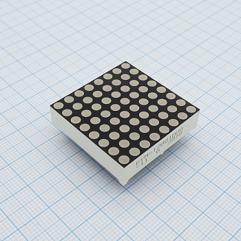 FYM-12881BUA-11 - Матричный индикатор 32мм/8x8/янтарный/610нм/40-150мкд/ОА