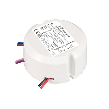 Блок питания ARJ-SN-44500-PFC-DALI-R (20W, 9-40V, 0.5A) 046793 - Диммируемый источник тока по протоколу DALI и функцией Push Dim с гальванической развязкой для светильников и мощных светодиодов. Входное напряжение 220-240 VAC. Выходные параметры: 9-40В (5