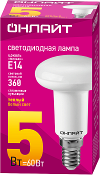 Лампа светодиодная 71 651 OLL-R50-5-230-2.7K-E14 5Вт 2700К тепл. бел. E14 360лм 220-240В 71651