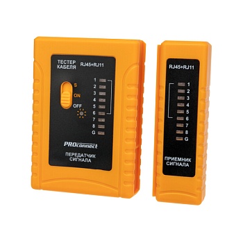 Тестер кабеля RJ-45+RJ-11 468 12-1006-4 - Тестер кабельный