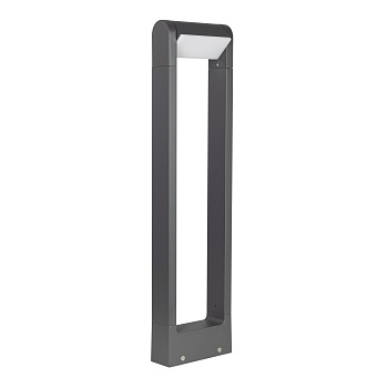 Светильник LGD-PATH-FRAME-ROTARY-H650-6W Warm3000 (GR, 111 deg, 230V) 029436(1) - 650мм уличный светодиодный светильник для дорожек, изменяемый угол освещения (111 градусов), на 2 стороны. Цвет ТЕПЛЫЙ БЕЛЫЙ 3000К, светодиоды 6Вт SMD (275 лм). Влагозащищен