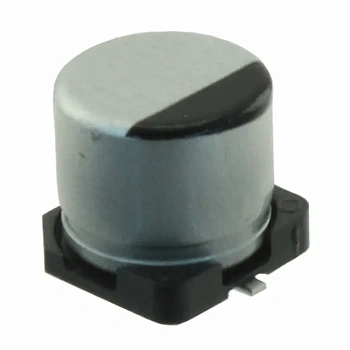 EEEFT1H470AP - Конденсатор электролитический низкоимпедансный малогабаритный 50В 47мкФ ±20%, 195мА, 2000 часов, 6.3х5.8мм