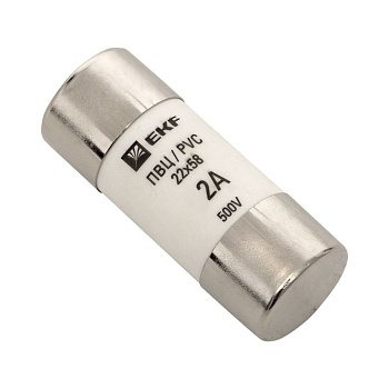 Плавкая вставка цилиндрическая ПВЦ (22х58) 2А EKF