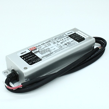 ELG-100-42DA-3Y - AC-DC, 95,8Вт, IP67, вход 100…305В AC, 47…63Гц/142…431В DC, ККМ, выход 21...42В/2,28А, изоляция 3750В AC, в кожухе 199х63х35,5мм, -40…+70°С, DALI димминг, с проводом заземления