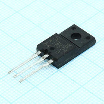 2SA1859A - Биполярный транзистор, PNP, 180 В, 2 А, 20 Вт, (Комплементарная пара 2SC4883А)