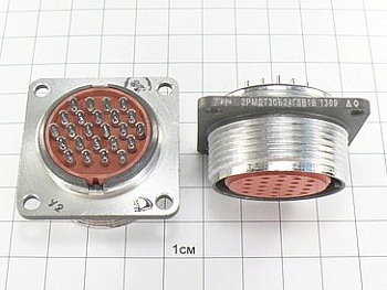 Розетка 2РМДТ30Б24Г5В1В "5"